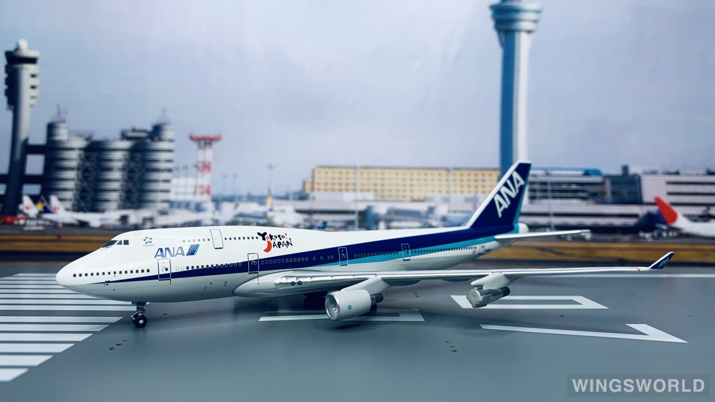 Big Bird 1:400 BB4-2004-14B ANA 全日空 Boeing 747-400 JA8959