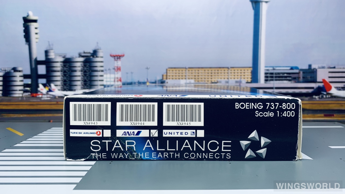 JC Wings 1:400 XX4944 ANA 全日空 Boeing 737-800 JA51AN