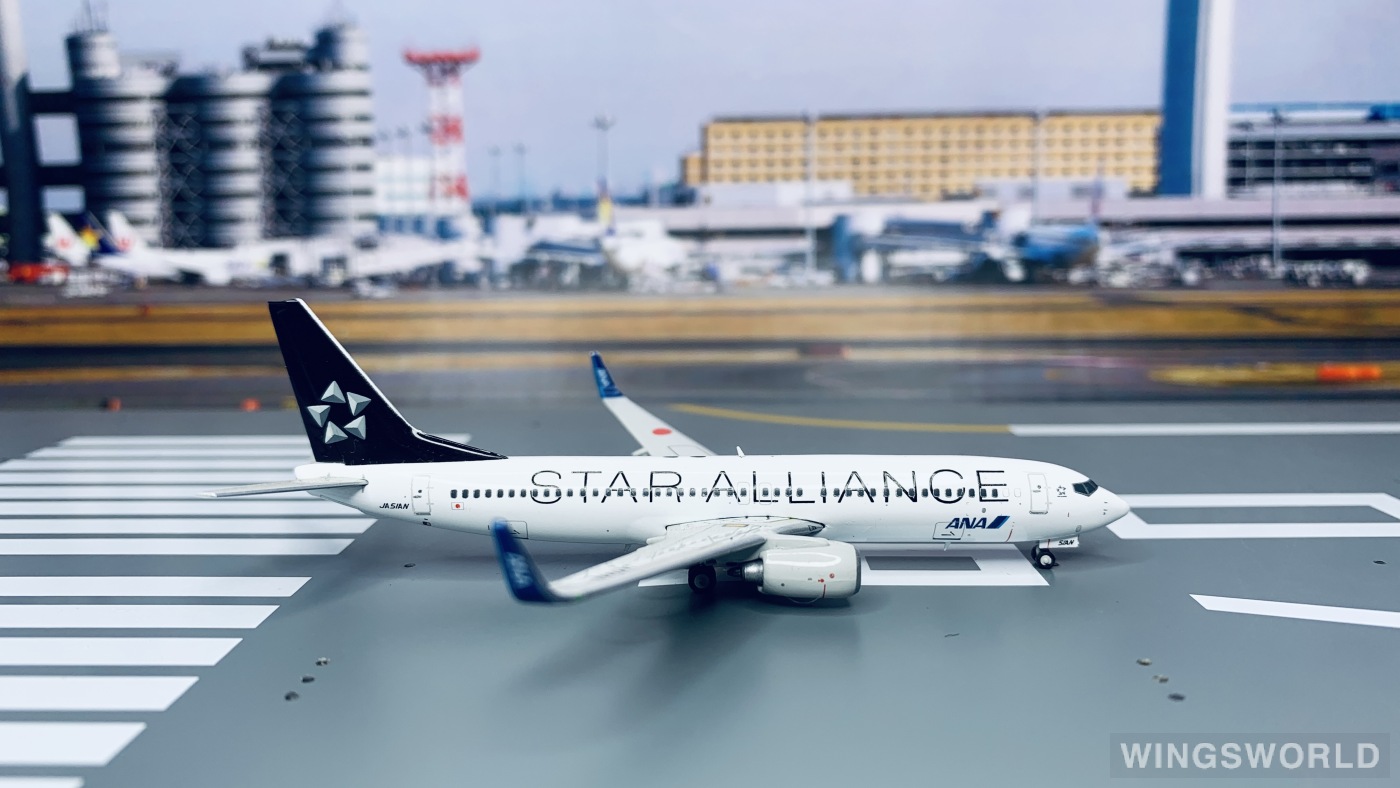 新品 JFOX ANA B737-800 JA51AN All Nippon Airways - ANA / Boeing B737-800 / JA51AN / JF-737