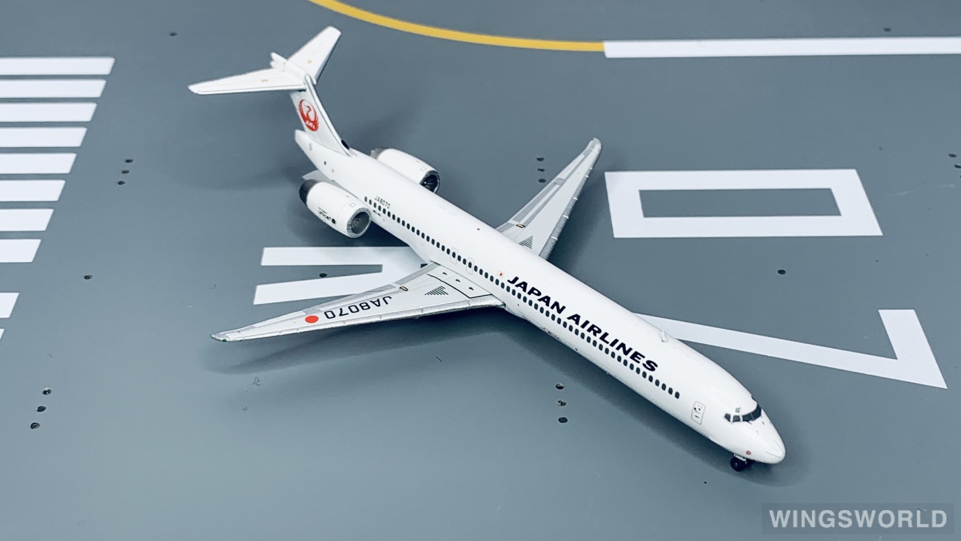 JC Wings 1:400 XX4941 Japan Airlines 日本航空 McDonnell Douglas MD-90 JA8070