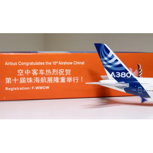 Airbus 空中客车 Airbus A380-800 F-WWOW 第十届珠海航展 PH11364 Phoenix 1:400