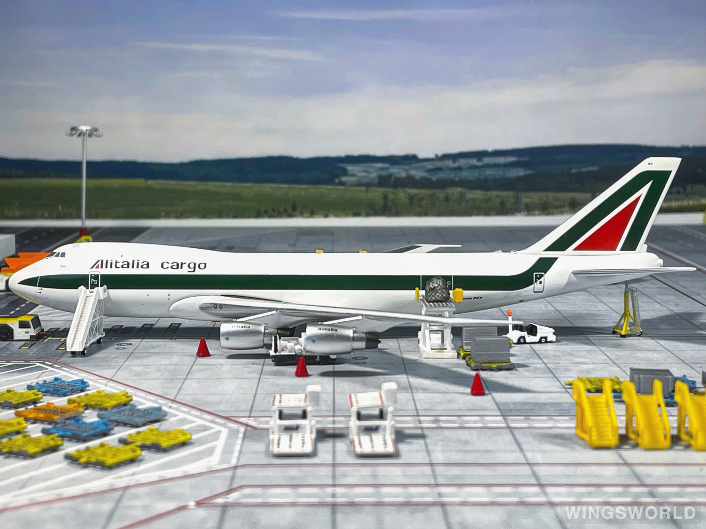 AeroClassics 1:400 ACIDEMR Alitalia 意大利航空 Boeing 747-200 I-DEMR