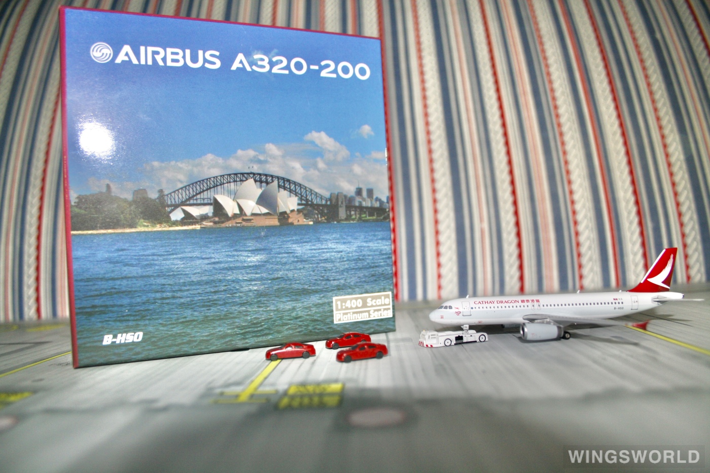 Phoenix 1:400 PH04098 Cathay Dragon 国泰港龙航空 Airbus A320 B-HSO