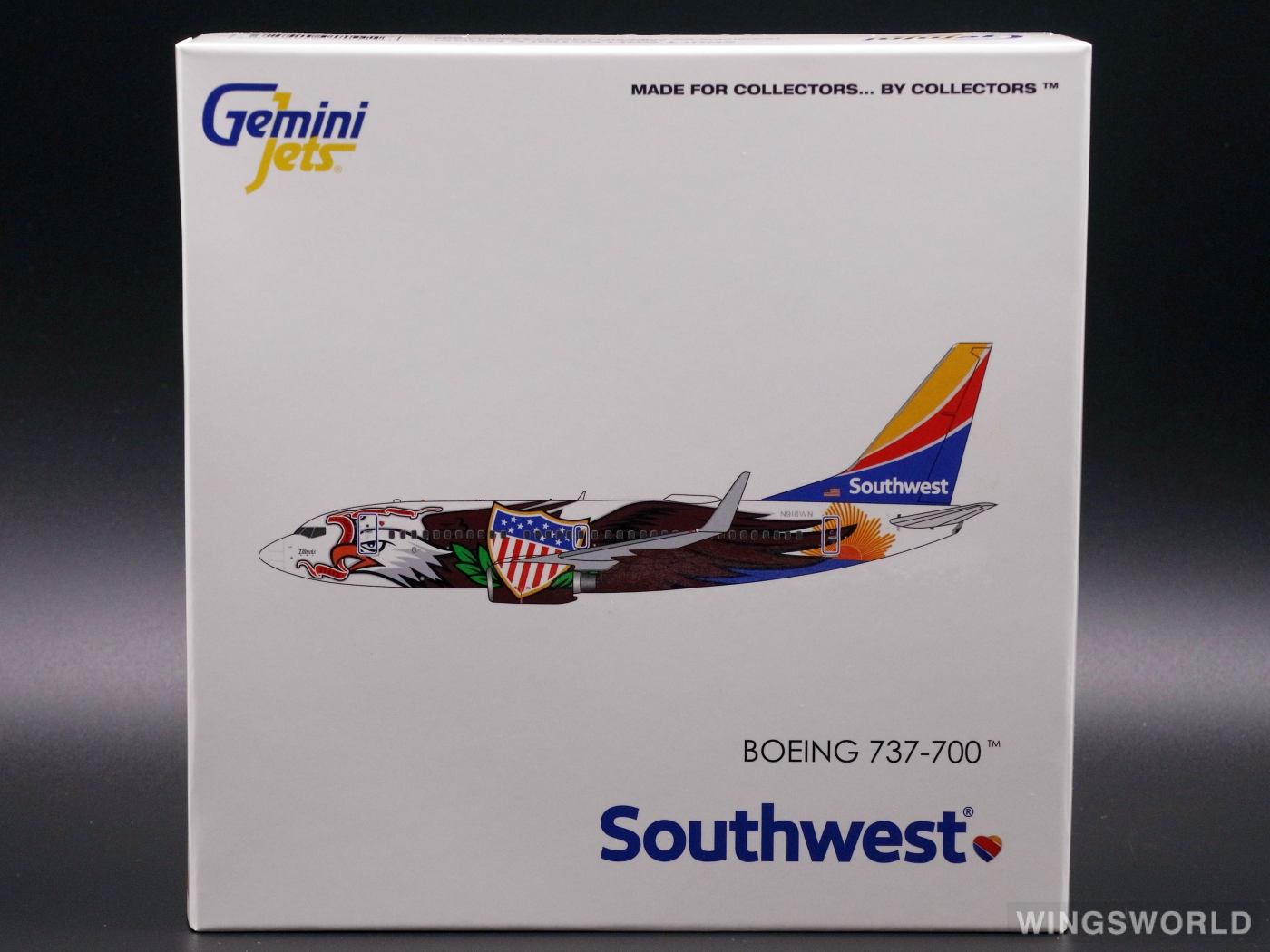 Geminijets 1:400 GJSWA1952 Southwest Airlines 美国西南航空 Boeing 737-700 N918WN