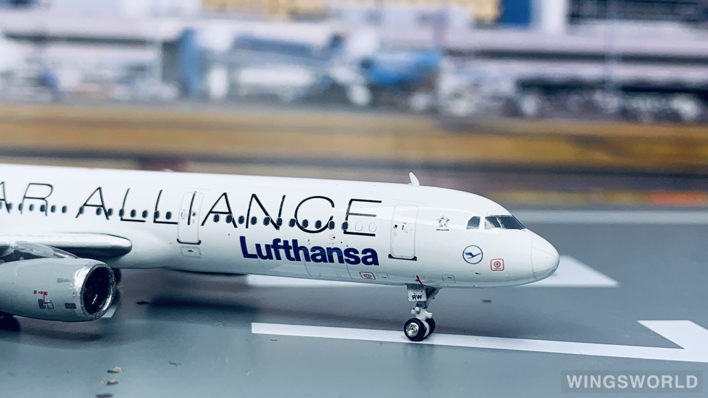 Phoenix 1:400 PH04043 Lufthansa 汉莎航空 Airbus A321 D-AIRW