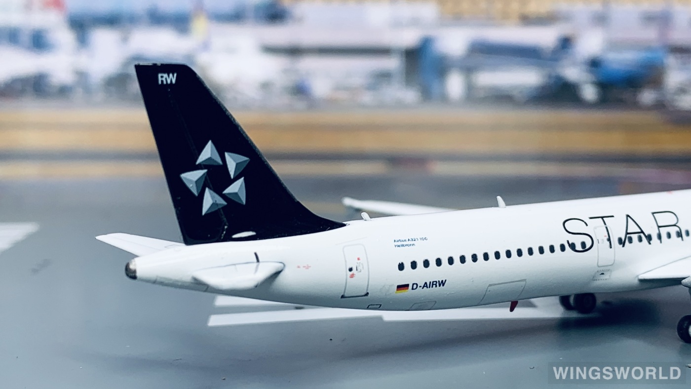 Phoenix 1:400 PH04043 Lufthansa 汉莎航空 Airbus A321 D-AIRW