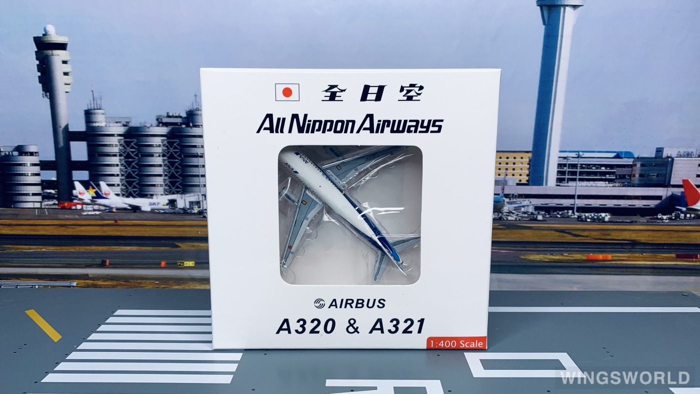 AeroClassics 1:400 ACJA8389 ANA 全日空 Airbus A320 JA8389