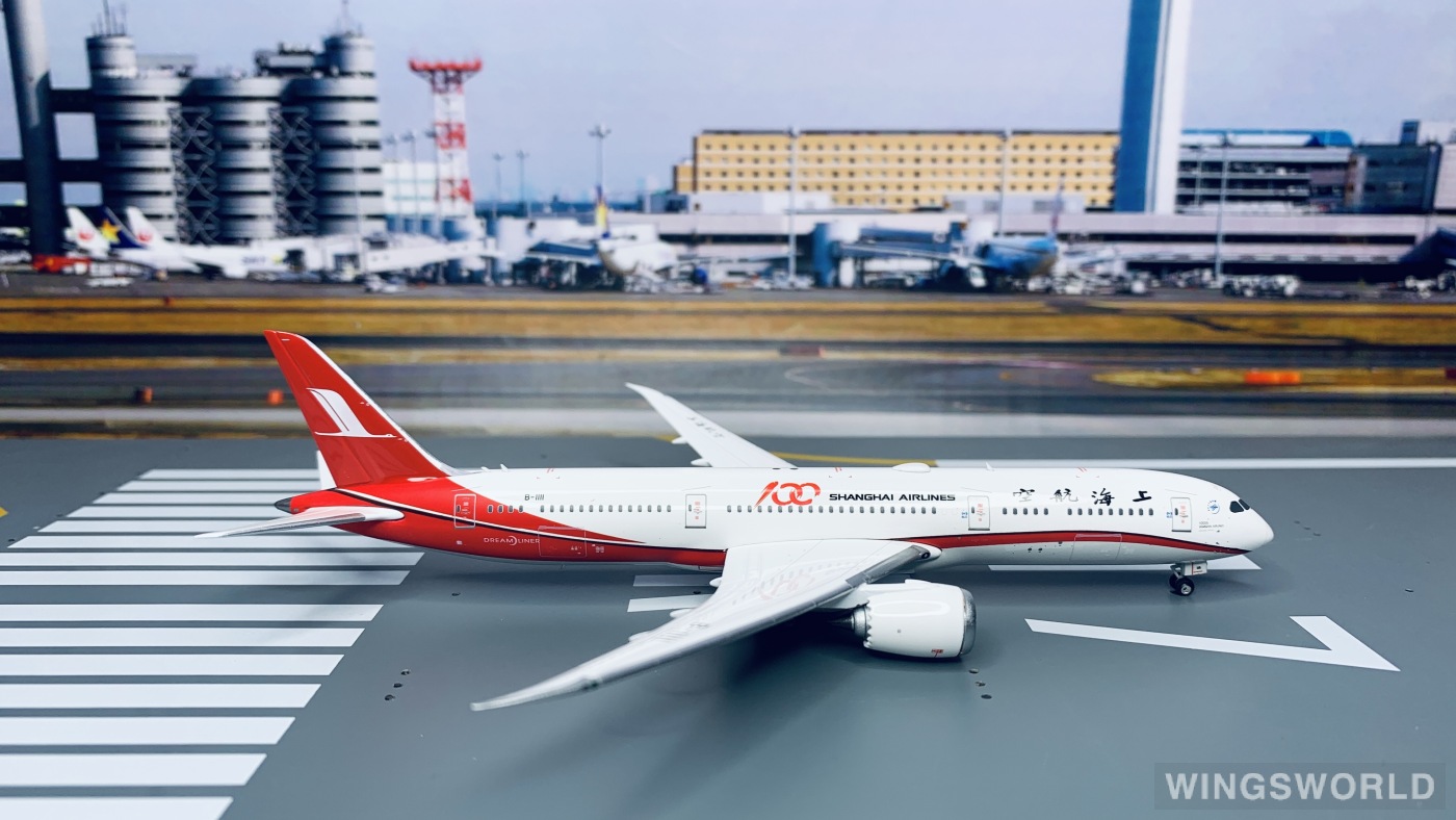 Phoenix 1:400 PH4B1111 Shanghai Airlines 上海航空 Boeing 787-9 B-1111