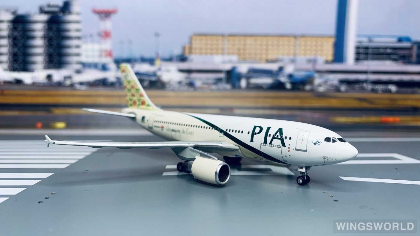 Geminijets 1:400 GJPIA643 PIA 巴基斯坦航空 Airbus A310-300 AP-BEU