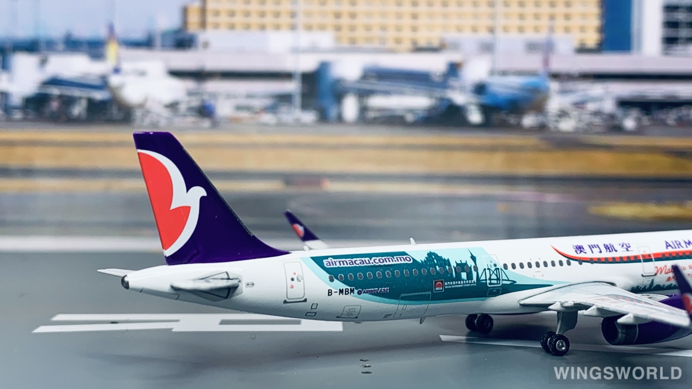 Phoenix 1:400 PH04065 Air Macau 澳门航空 Airbus A321 B-MBM
