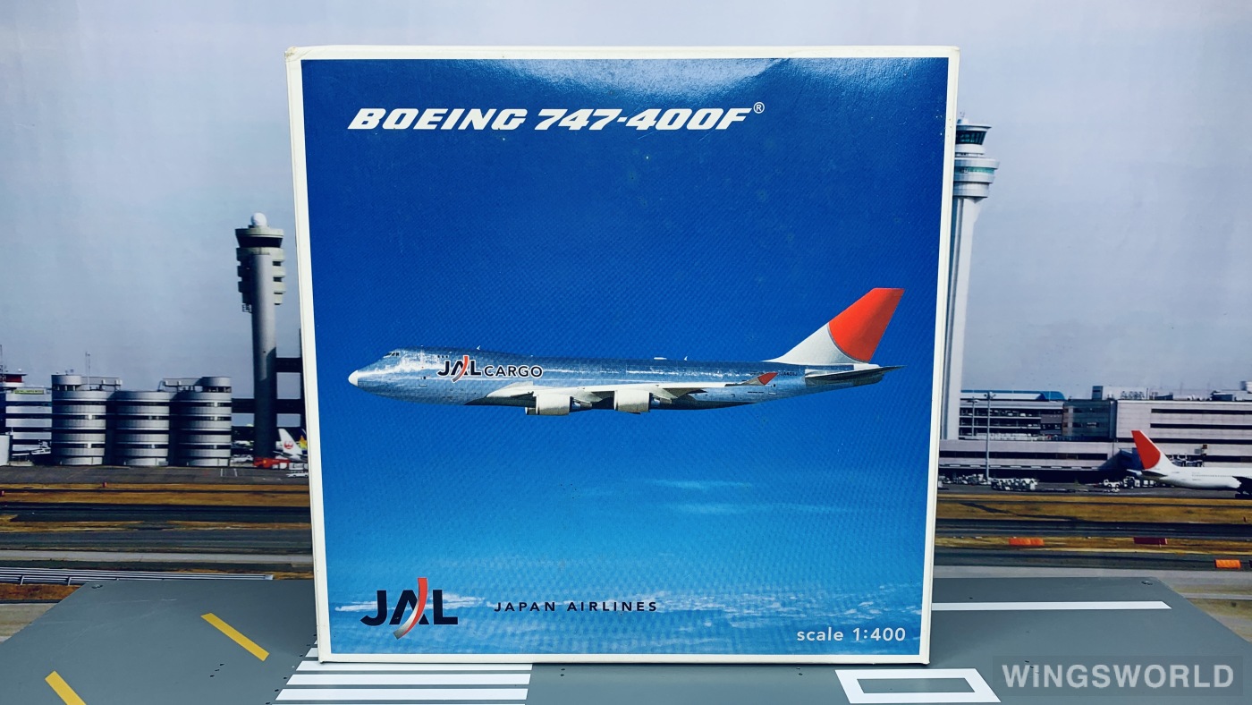 Herpa 1:400 561327 Japan Airlines 日本航空 Boeing 747-400 JA401J