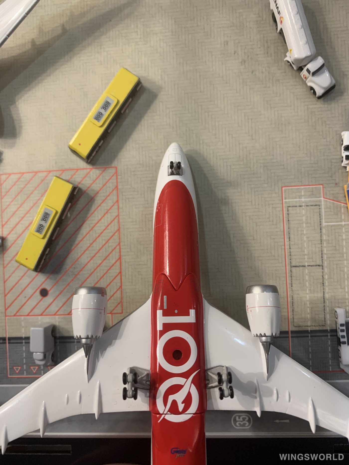 Geminijets 1:400 GJQFA1902 Qantas 澳洲航空 Boeing 787-9 VH-ZNJ 