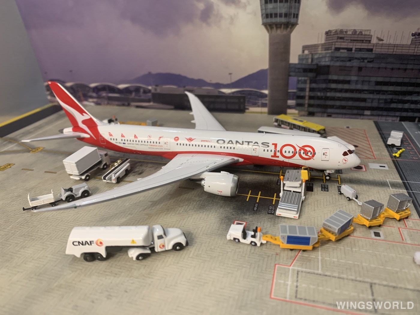 Geminijets 1:400 GJQFA1902 Qantas 澳洲航空 Boeing 787-9 VH-ZNJ 