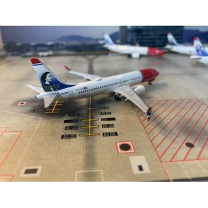 Norwegian Air Shuttle 挪威航空 Boeing 737 MAX 8 EI-FYF  AC419356 AeroClassics 1:400