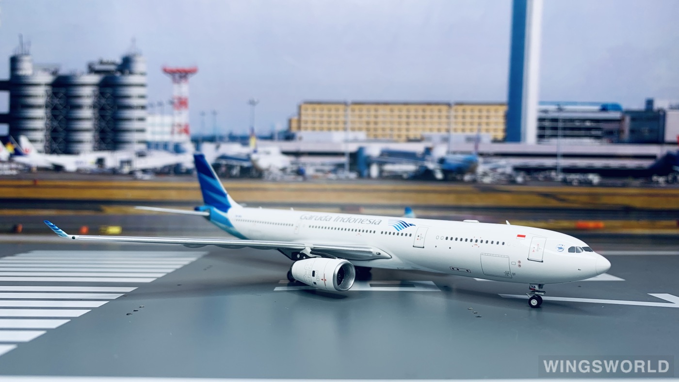 NGmodels 1:400 NG62018 Garuda Indonesia 印度尼西亚鹰航 Airbus A330-300 PK-GHA