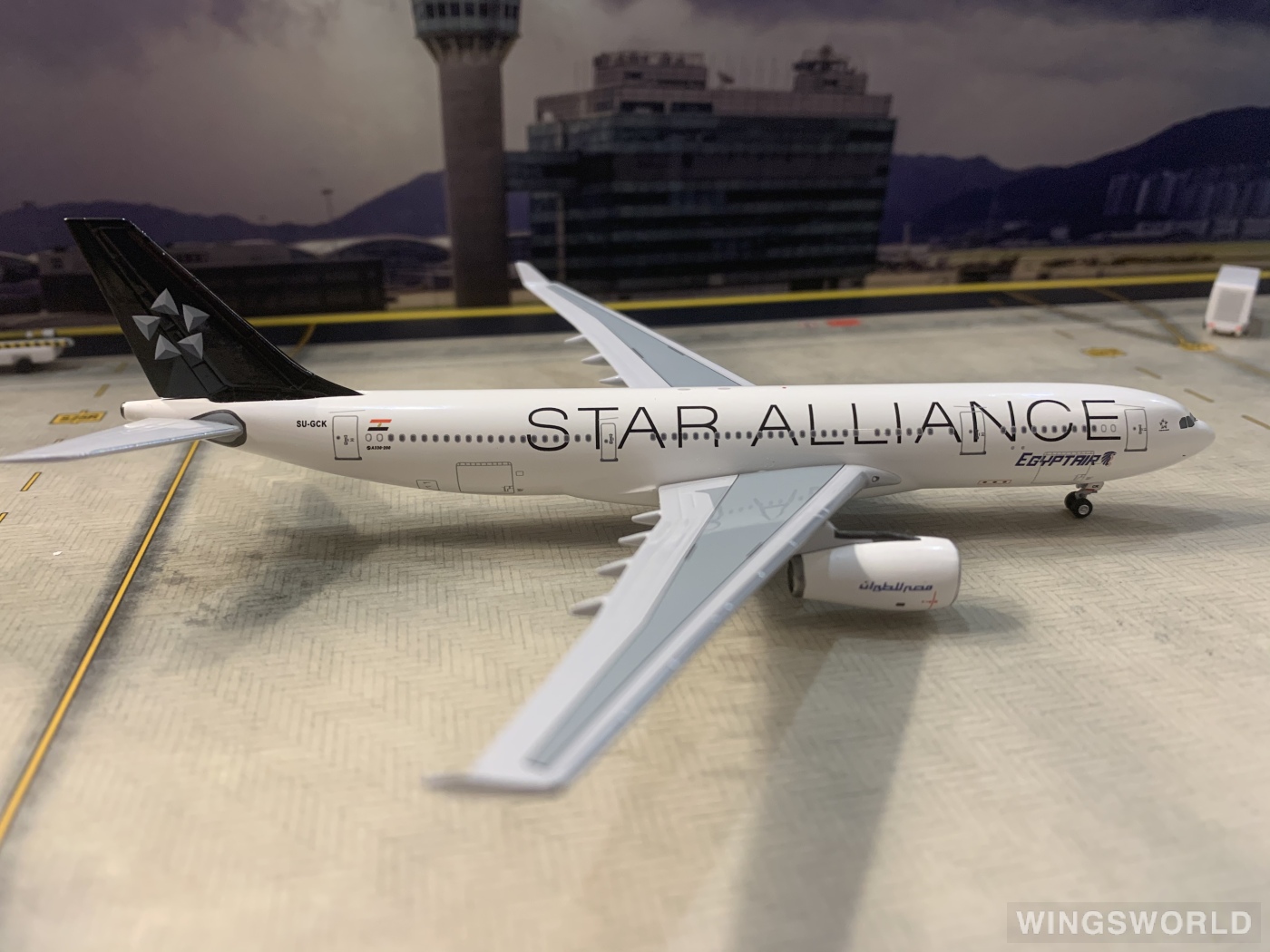 AeroClassics 1:400 AC4SUGCK EgyptAir 埃及航空 Airbus A330-200 SU-GCK