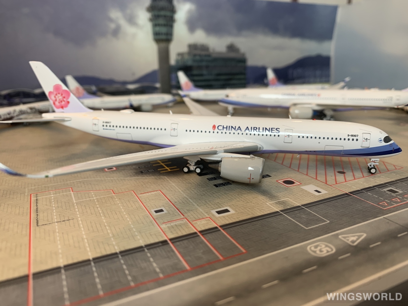 Aviation400 1:400 AV4006 China Airlines 中华航空 Airbus A350-900 B-18907
