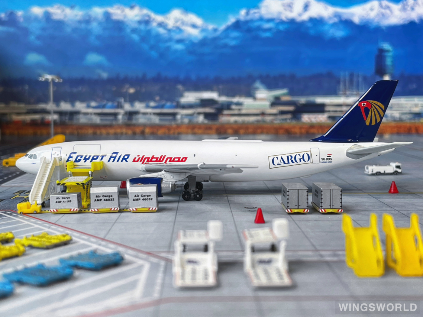 Jet-X 1:400 JXM192 EgyptAir 埃及航空 Airbus A300B4/B2 SU-BDG