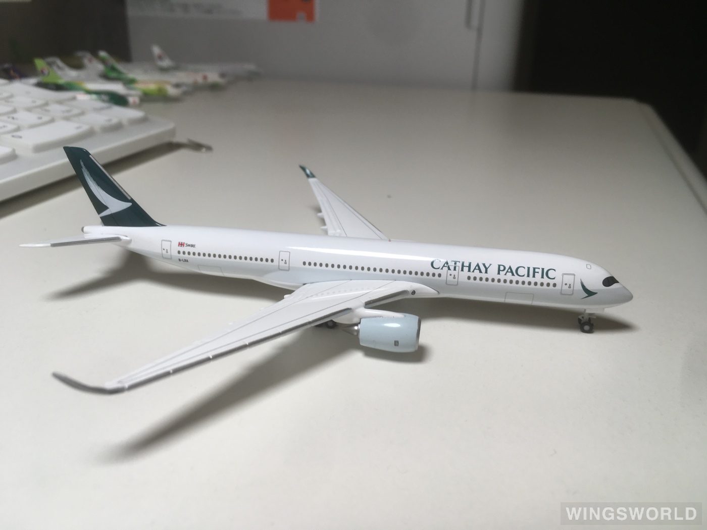 Hogan 1:500 5000051003796 Cathay Pacific 国泰航空 Airbus A350-900 B-LBA