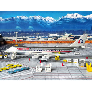 American Airlines 美国航空 Boeing 747-100 N9673 1970s colors. 