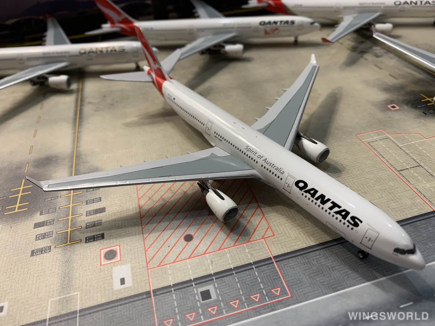 AeroClassics 1:400 AC4VHQPG Qantas 澳洲航空 Airbus A330-300 VH-QPG