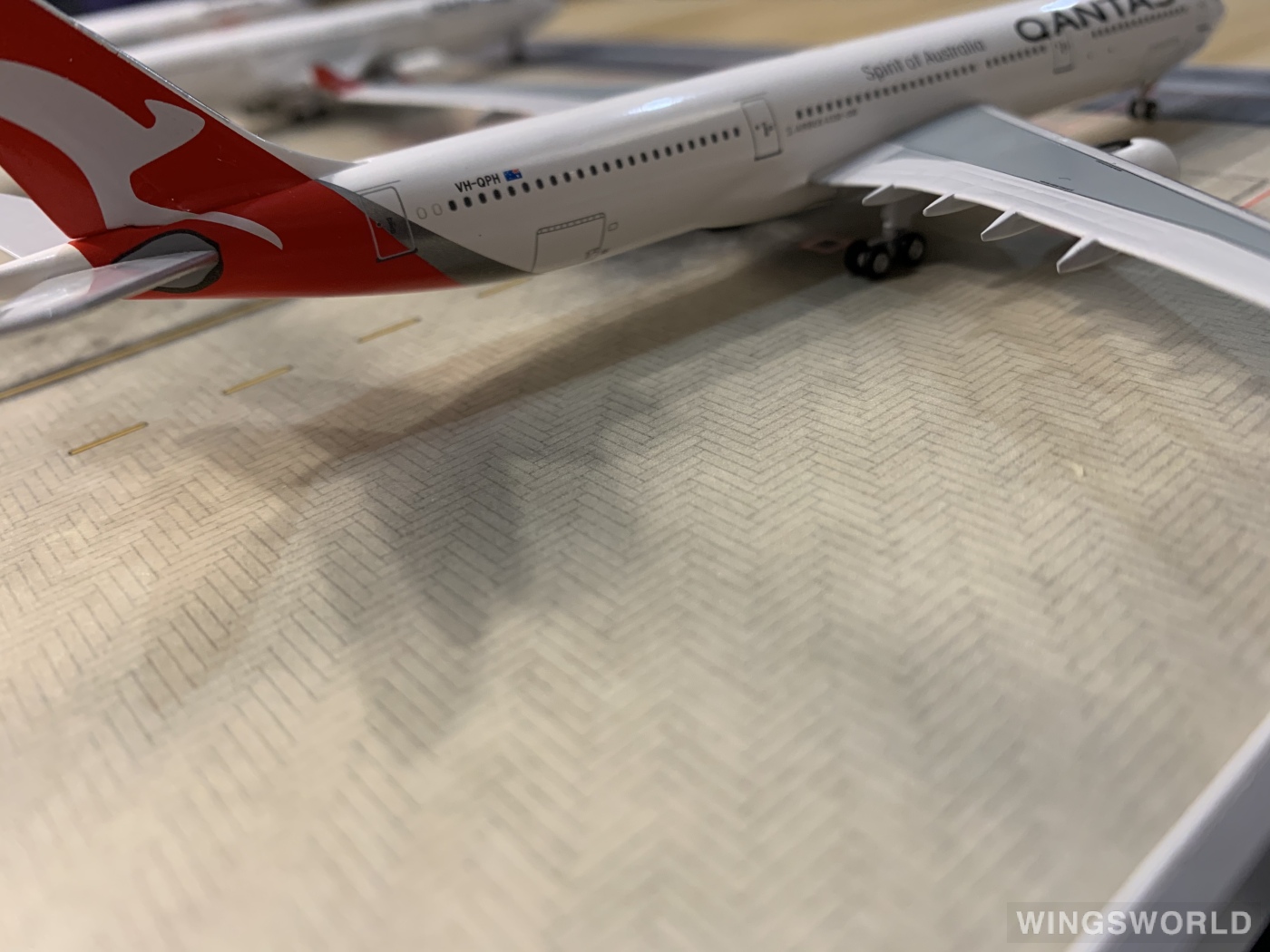 AeroClassics 1:400 AC4VHQPH Qantas 澳洲航空 Airbus A330-300 VH-QPH