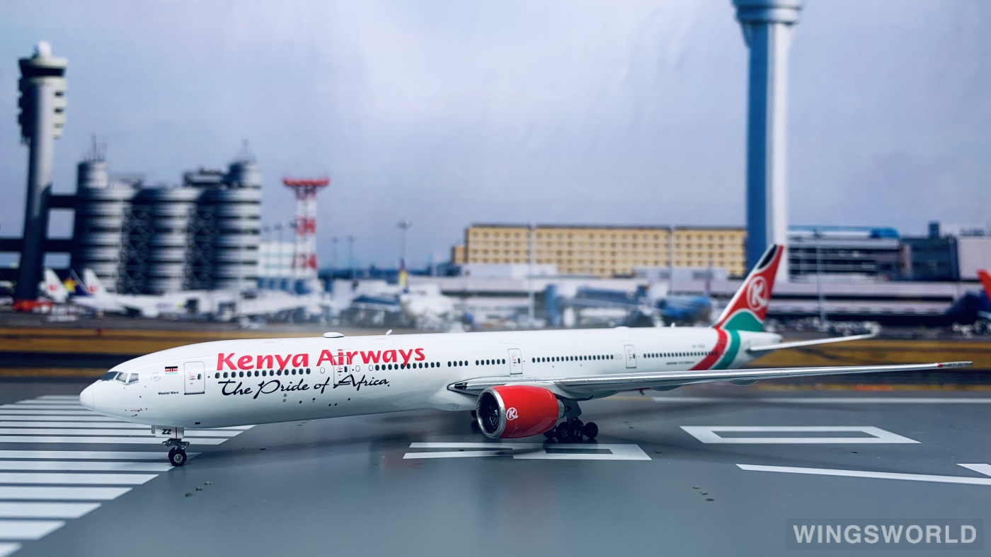 Phoenix 1:400 PH10883 Kenya Airways 肯尼亚航空 Boeing 777-300ER 5Y-KZZ