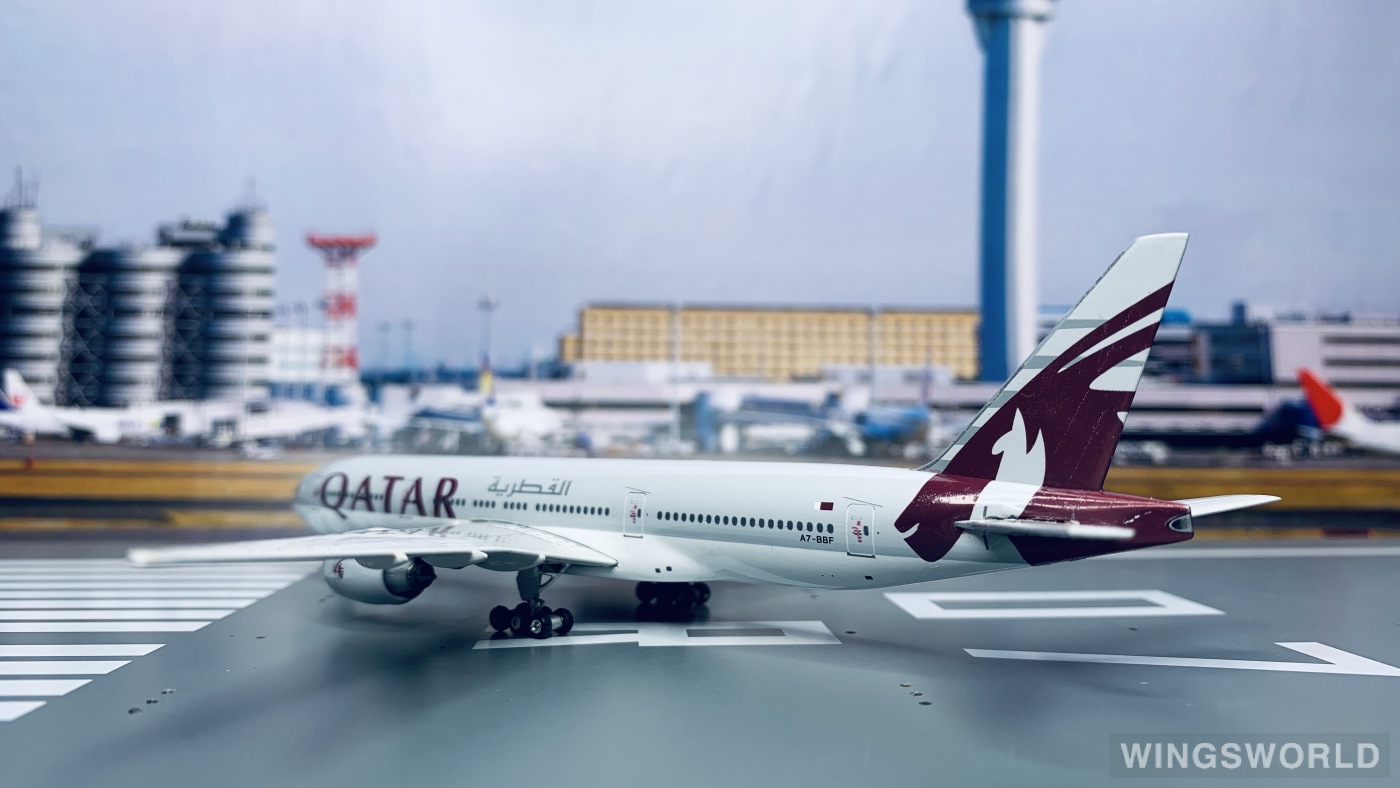 Phoenix 1:400 PH10562 Qatar 卡塔尔航空 Boeing 777-200 A7-BBF