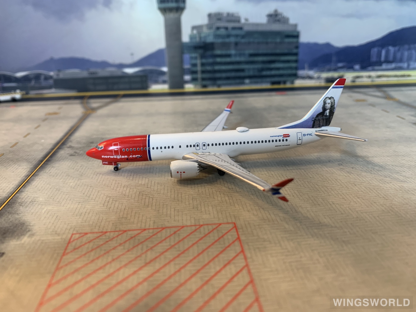 AeroClassics 1:400 AC419353 Norwegian Air Shuttle 挪威航空 Boeing 737 MAX 8 EI-FYC