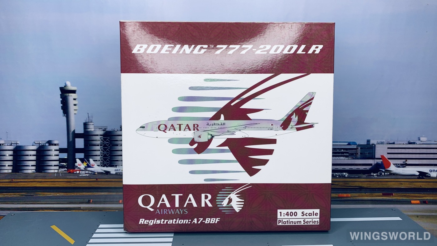 Phoenix 1:400 PH10562 Qatar 卡塔尔航空 Boeing 777-200 A7-BBF