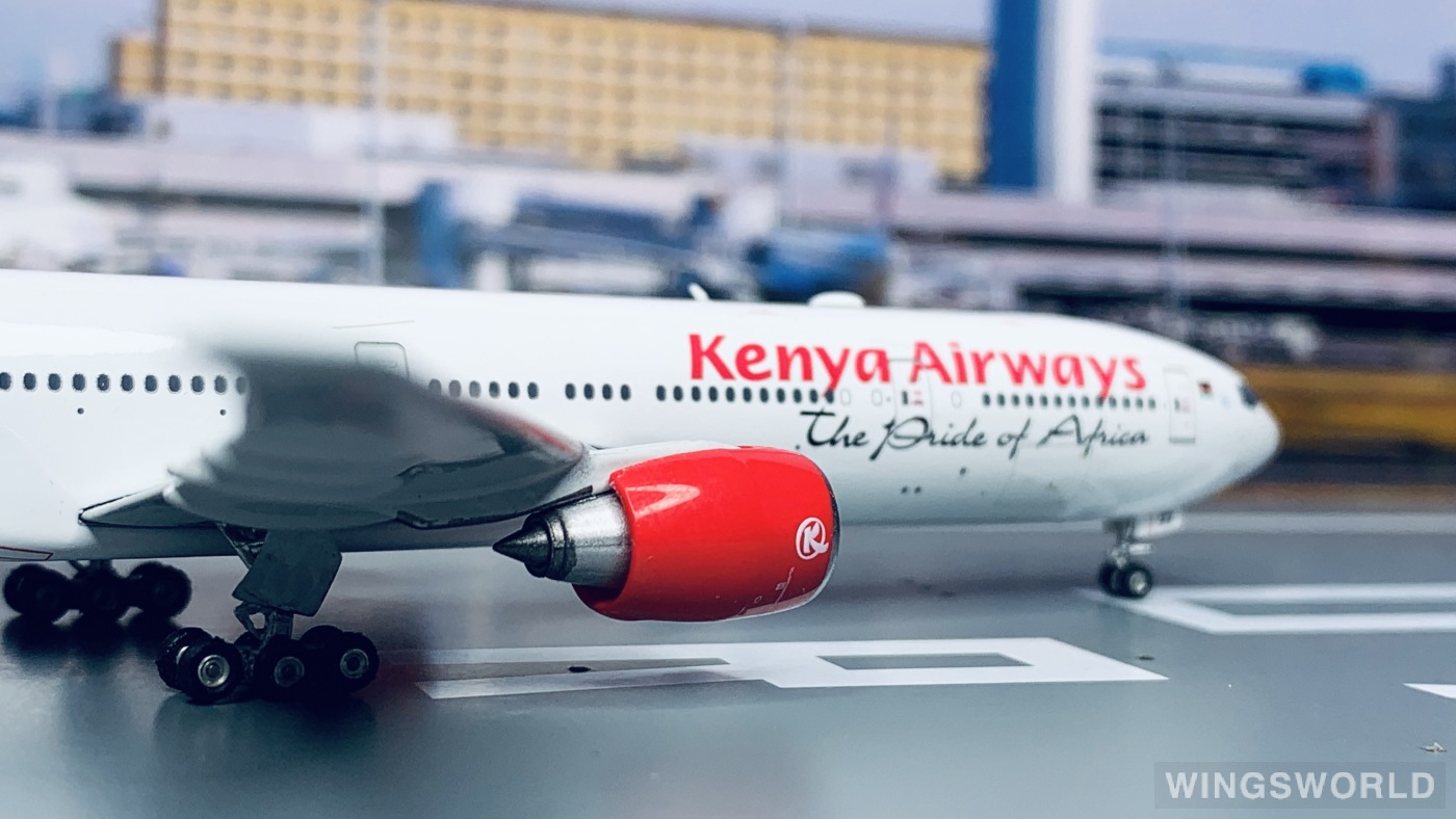 Phoenix 1:400 PH10883 Kenya Airways 肯尼亚航空 Boeing 777-300ER 5Y-KZZ