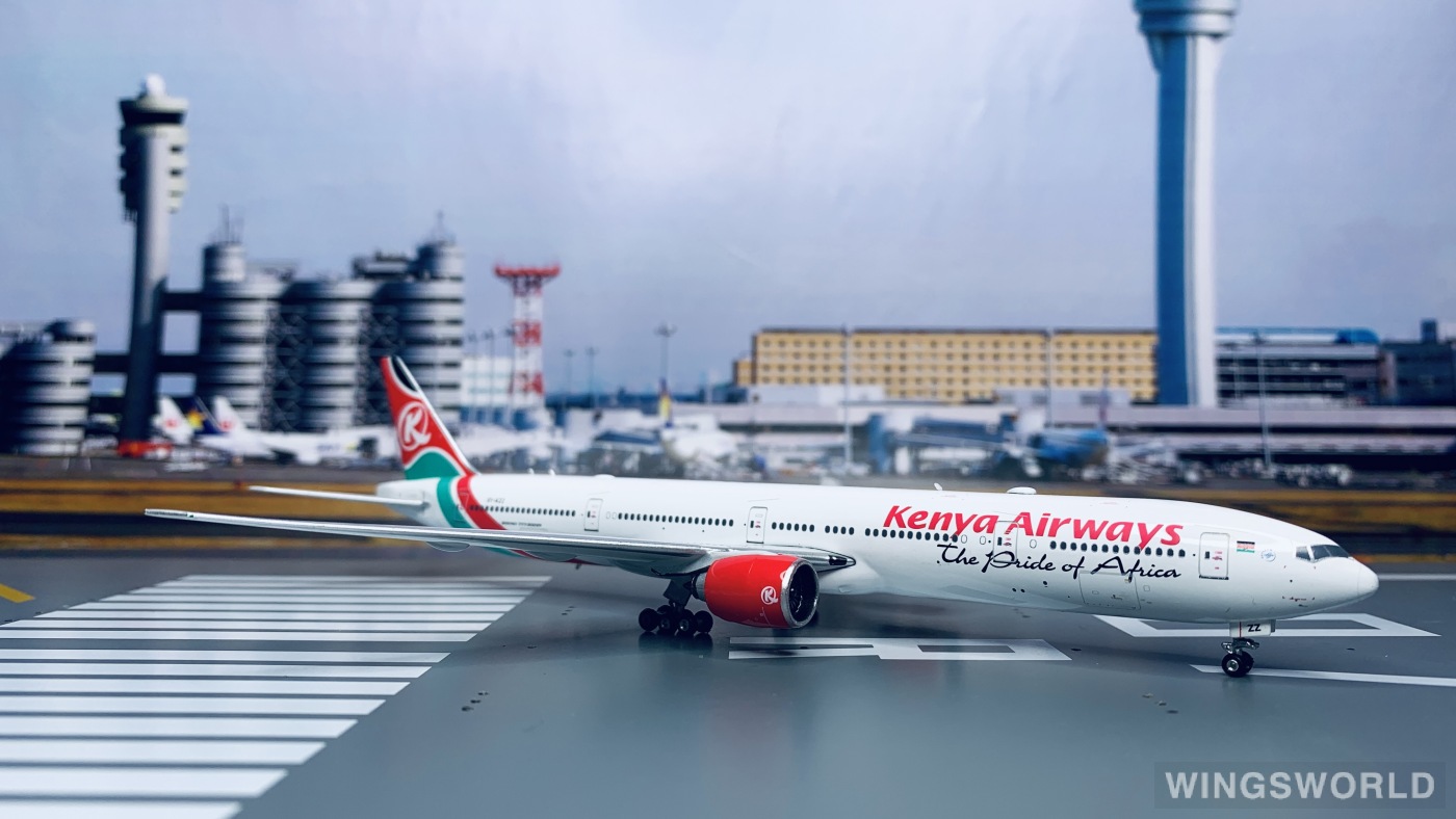 Phoenix 1:400 PH10883 Kenya Airways 肯尼亚航空 Boeing 777-300ER 5Y-KZZ