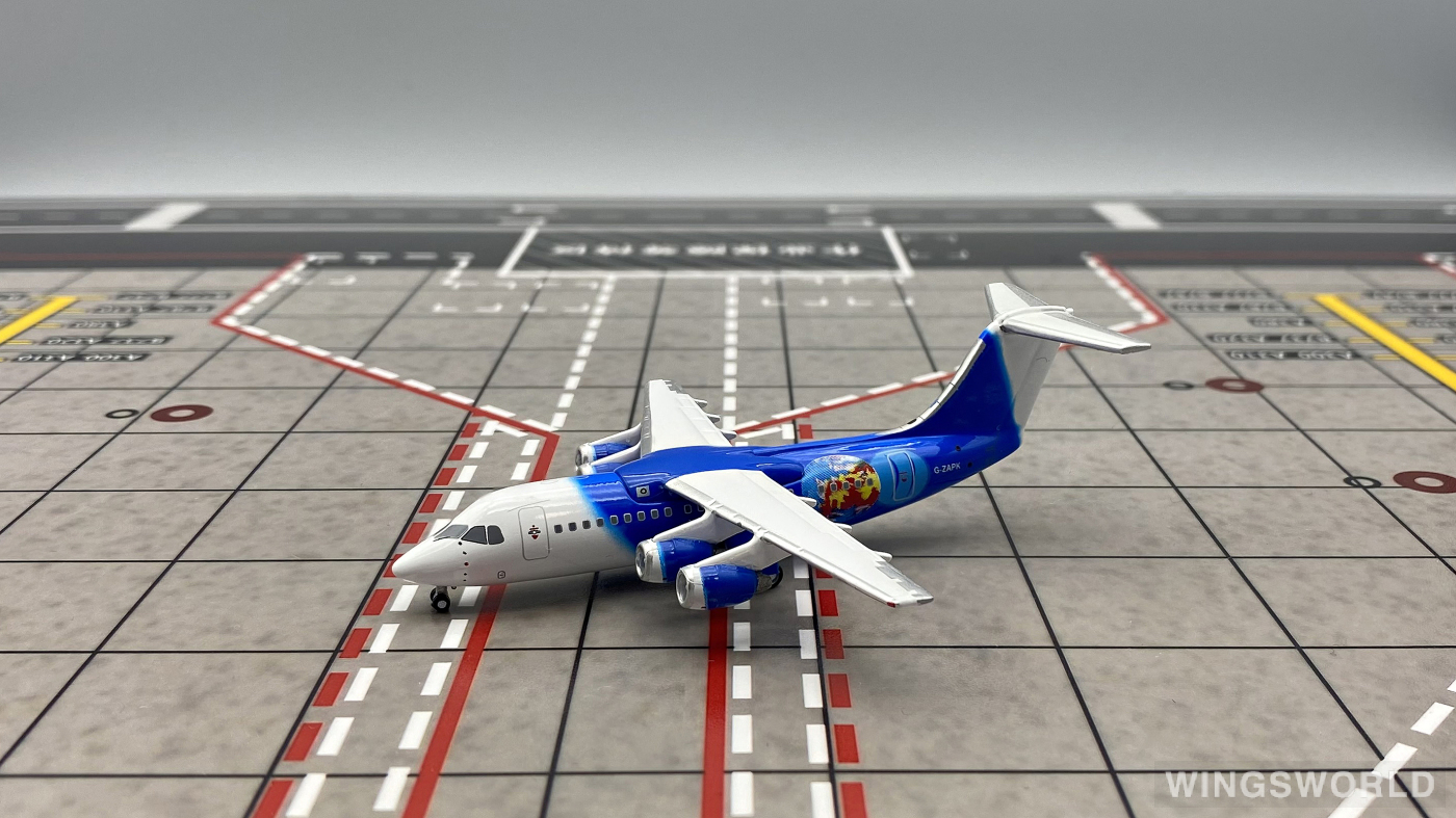 Jet-X 1:400 JX384 Titan Airways 泰坦航空 BAe 146 G-ZAPK