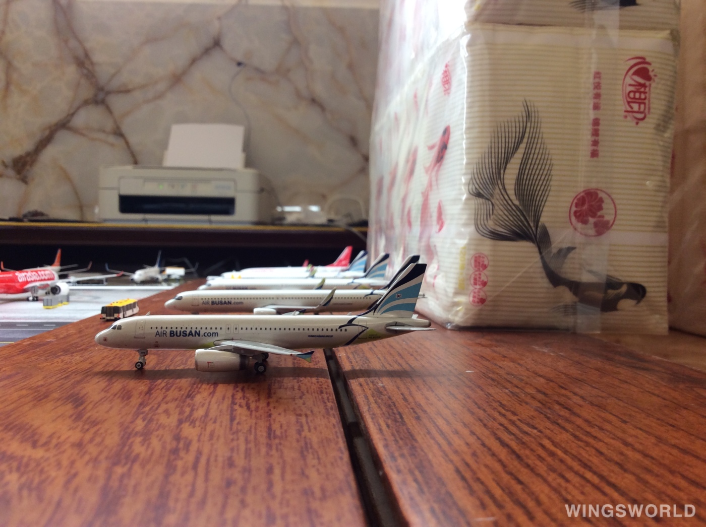 Phoenix 1:400 PH11515 Air Busan 釜山航空 Airbus A320 HL8309