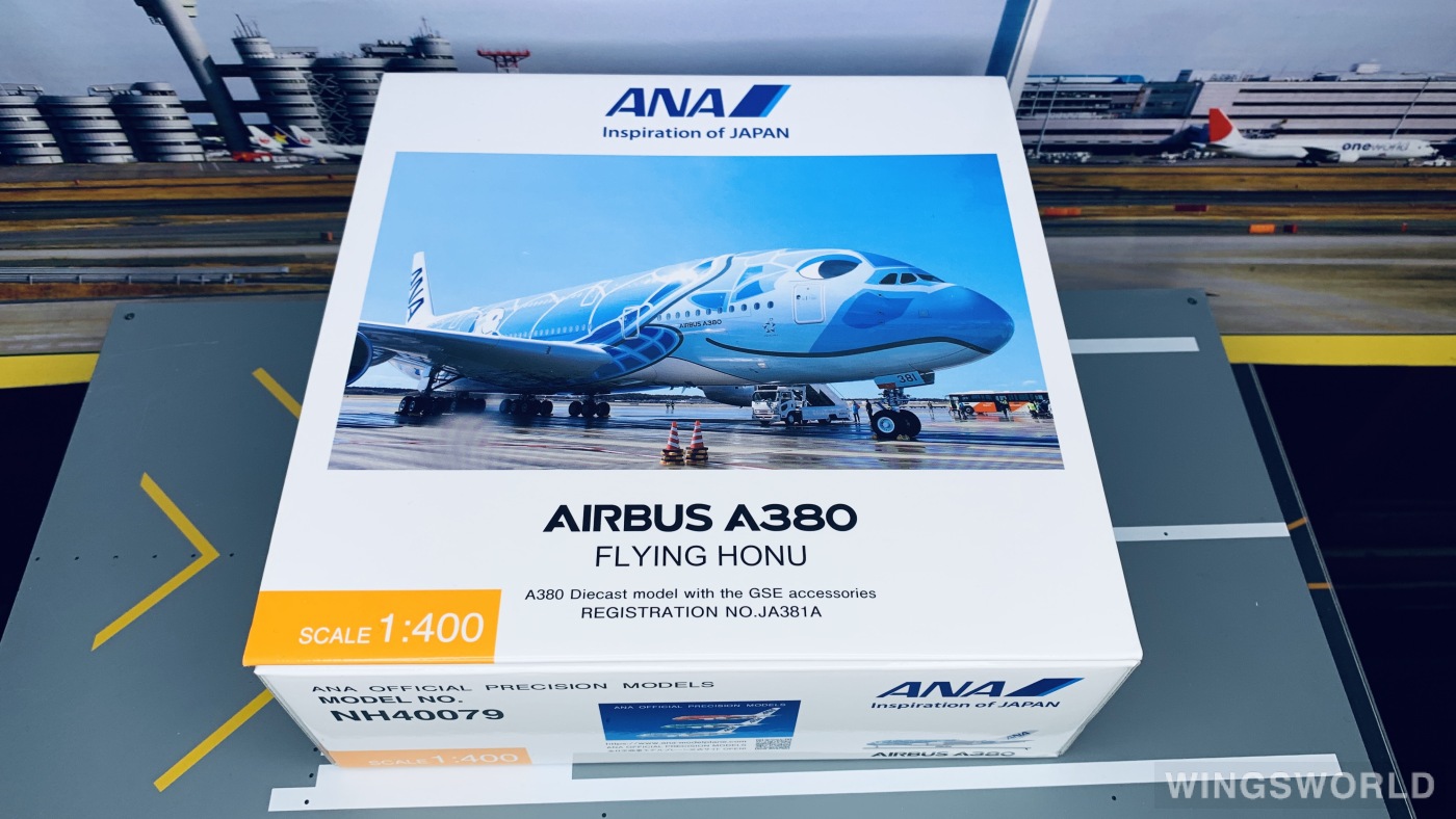 Hogan 1:400 NH40079 ANA 全日空 Airbus A380-800 JA381A