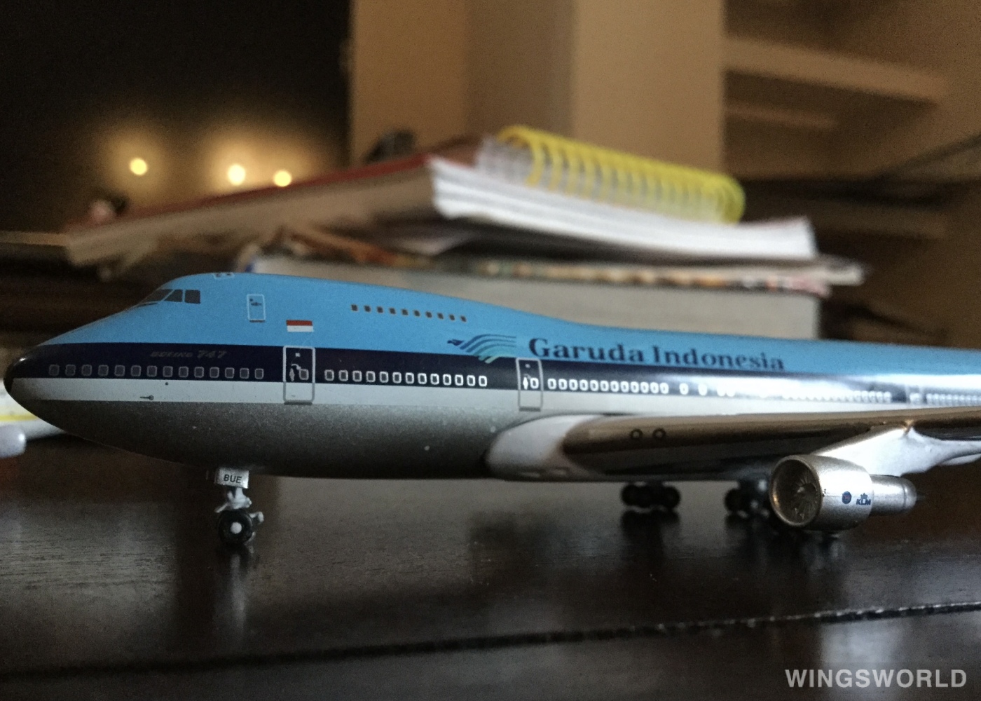 AeroClassics 1:400 ACPHBUE Garuda Indonesia 印度尼西亚鹰航 Boeing 747-200 PH-BUE