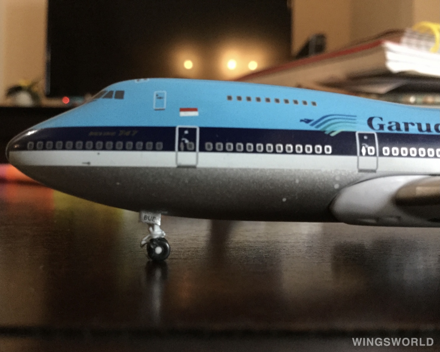 AeroClassics 1:400 ACPHBUE Garuda Indonesia 印度尼西亚鹰航 Boeing 747-200 PH-BUE