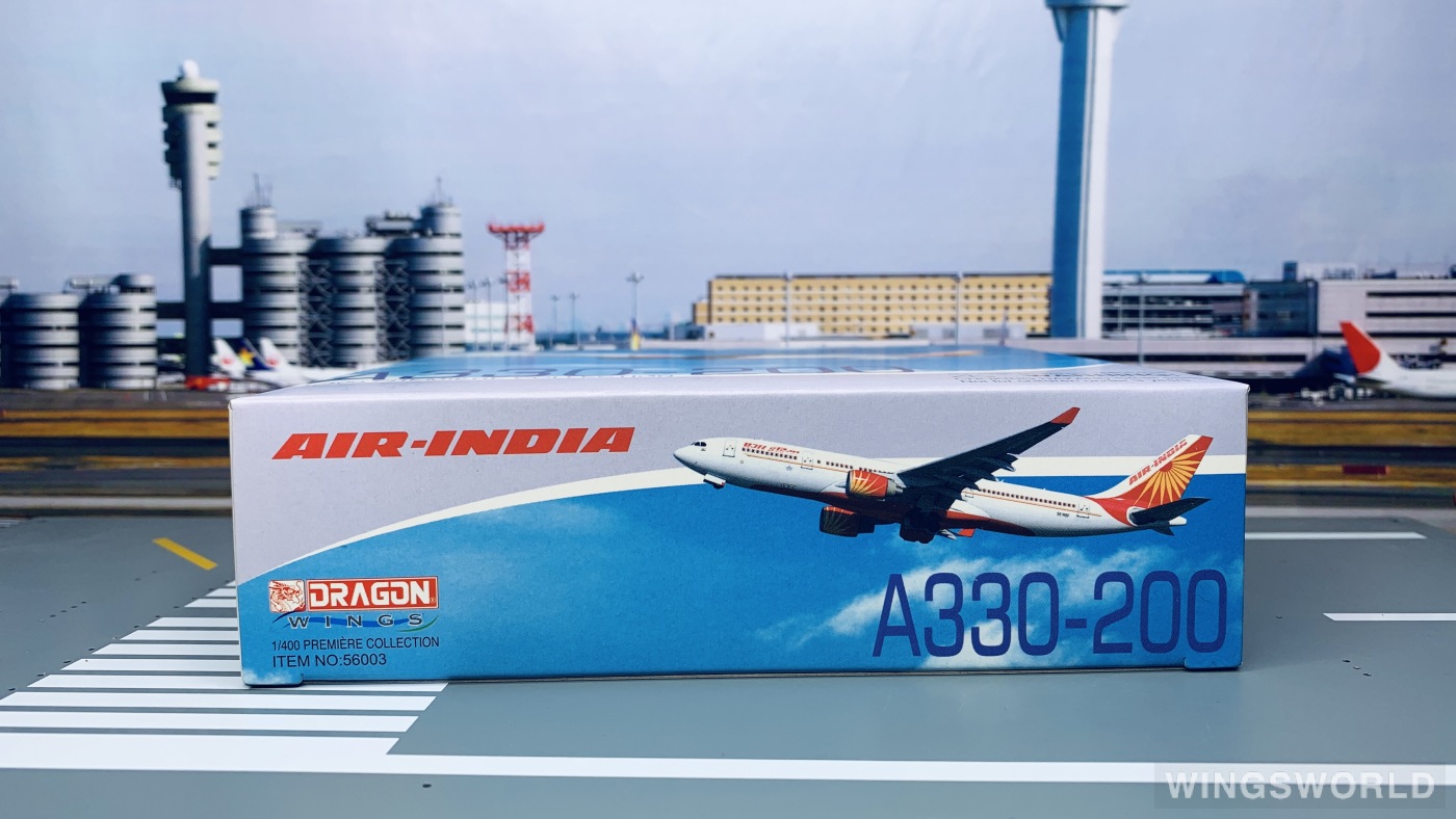 Dragon Models 1:400 56003 Air India 印度航空 Airbus A330-200 SE-RBF