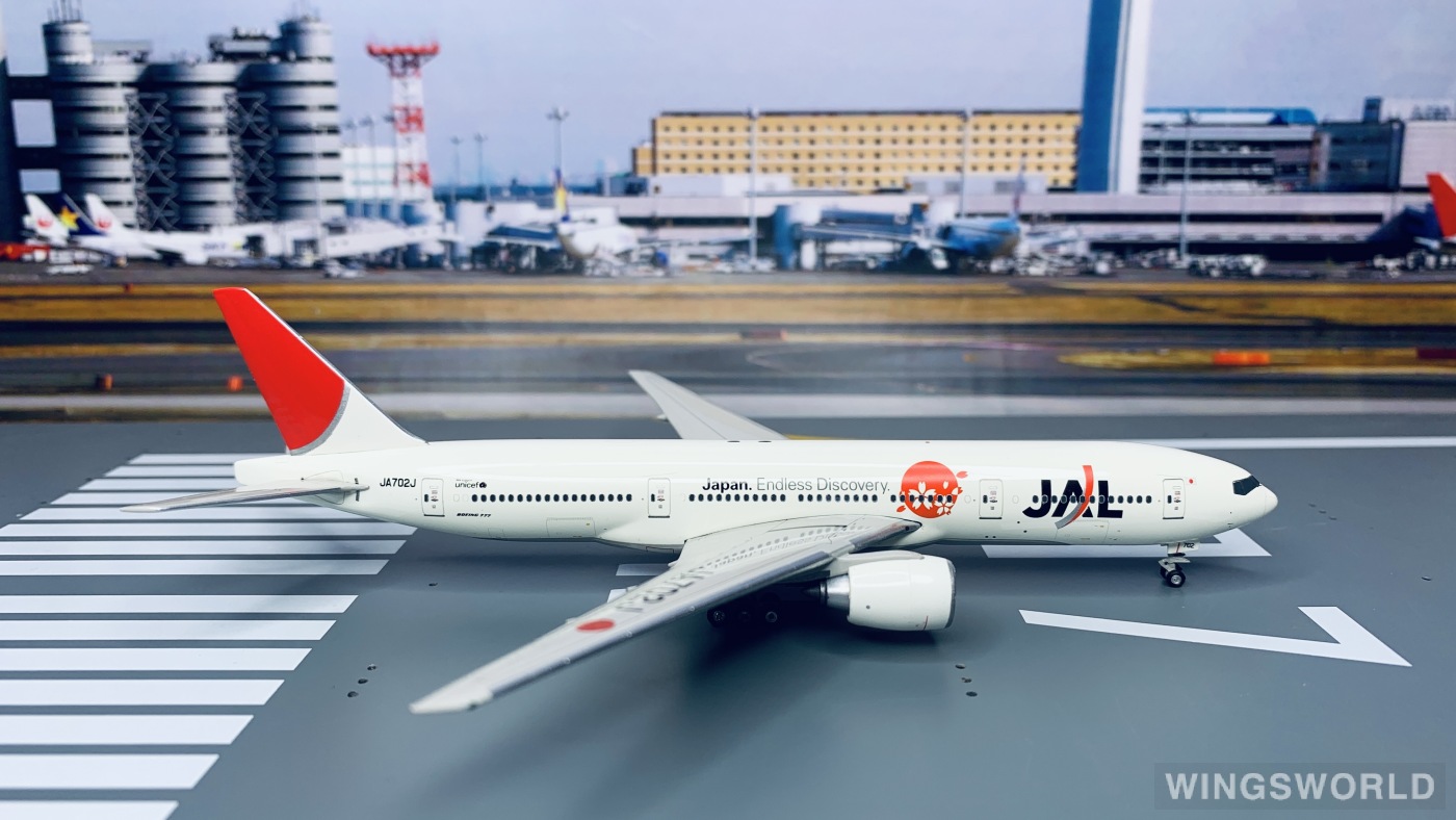 航空機・ヘリコプター Phenix JA702J JAL B777-200ER 1/400 航空機