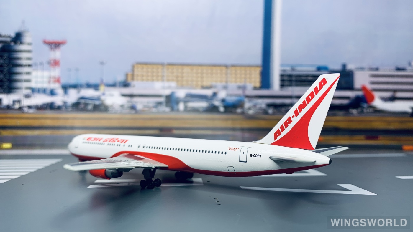 Dragon Models 1:400 55278 Air India 印度航空 Boeing 767-300 G-CDPT