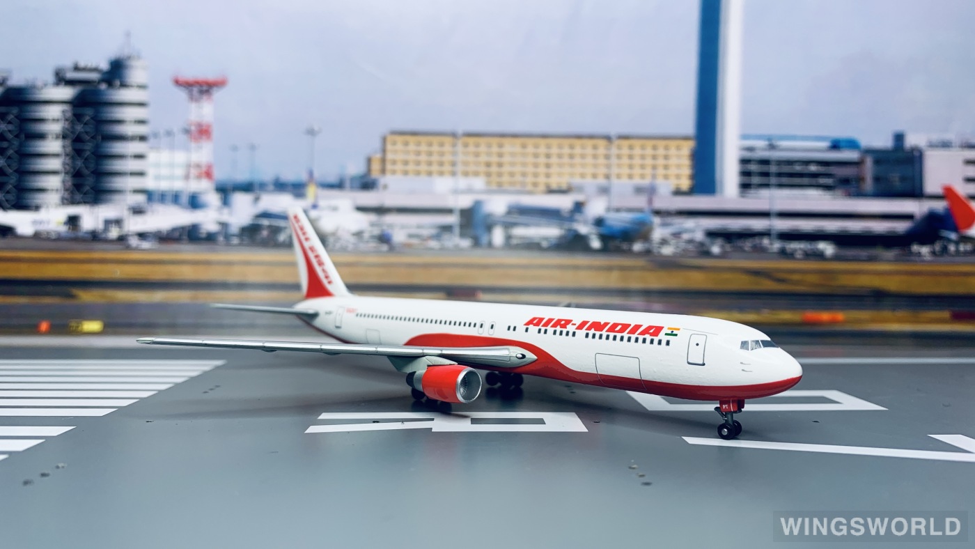 Dragon Models 1:400 55278 Air India 印度航空 Boeing 767-300 G-CDPT
