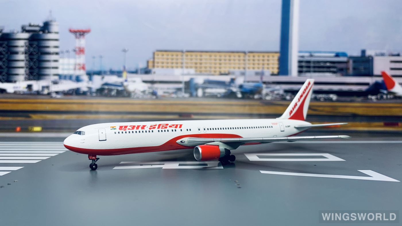 Dragon Models 1:400 55278 Air India 印度航空 Boeing 767-300 G-CDPT