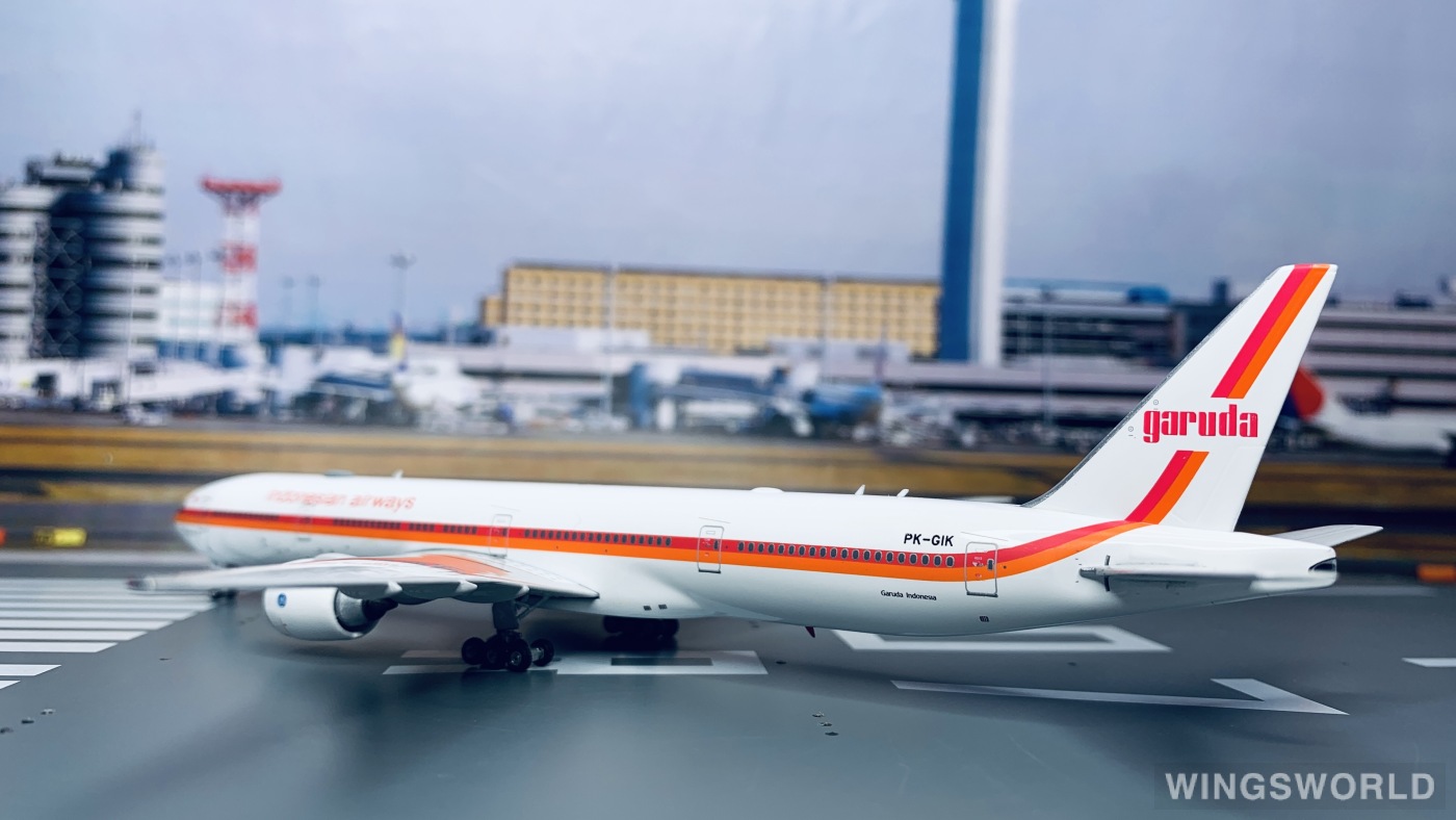 Phoenix 1:400 PH11531 Garuda Indonesia 印度尼西亚鹰航 Boeing 777-300ER PK-GIK