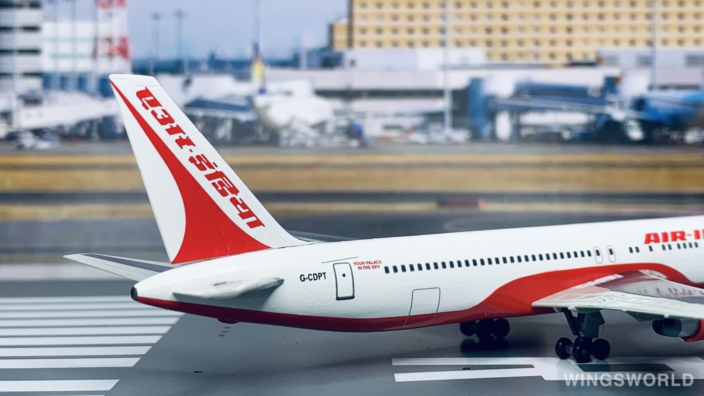 Dragon Models 1:400 55278 Air India 印度航空 Boeing 767-300 G-CDPT