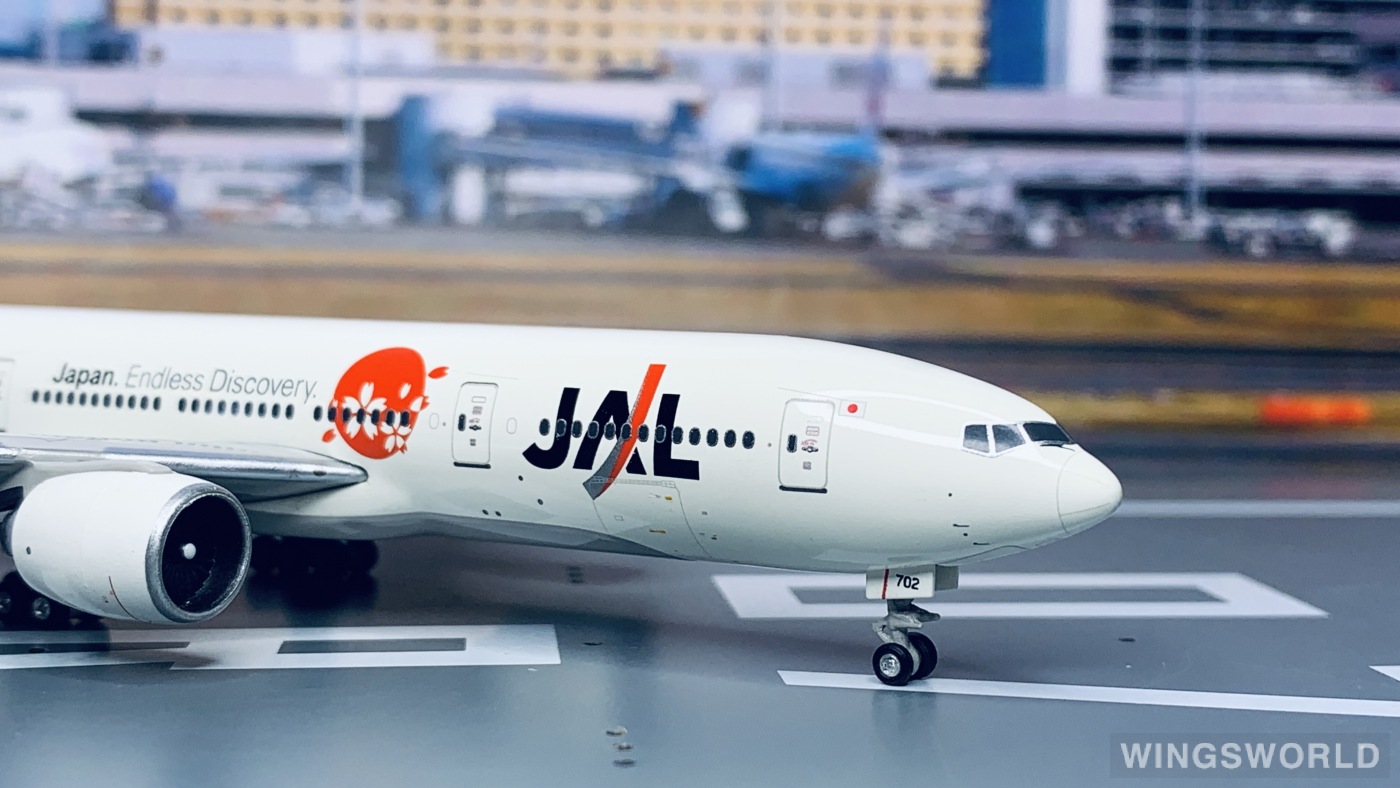 航空機・ヘリコプター Phenix JA702J JAL B777-200ER 1/400 航空機
