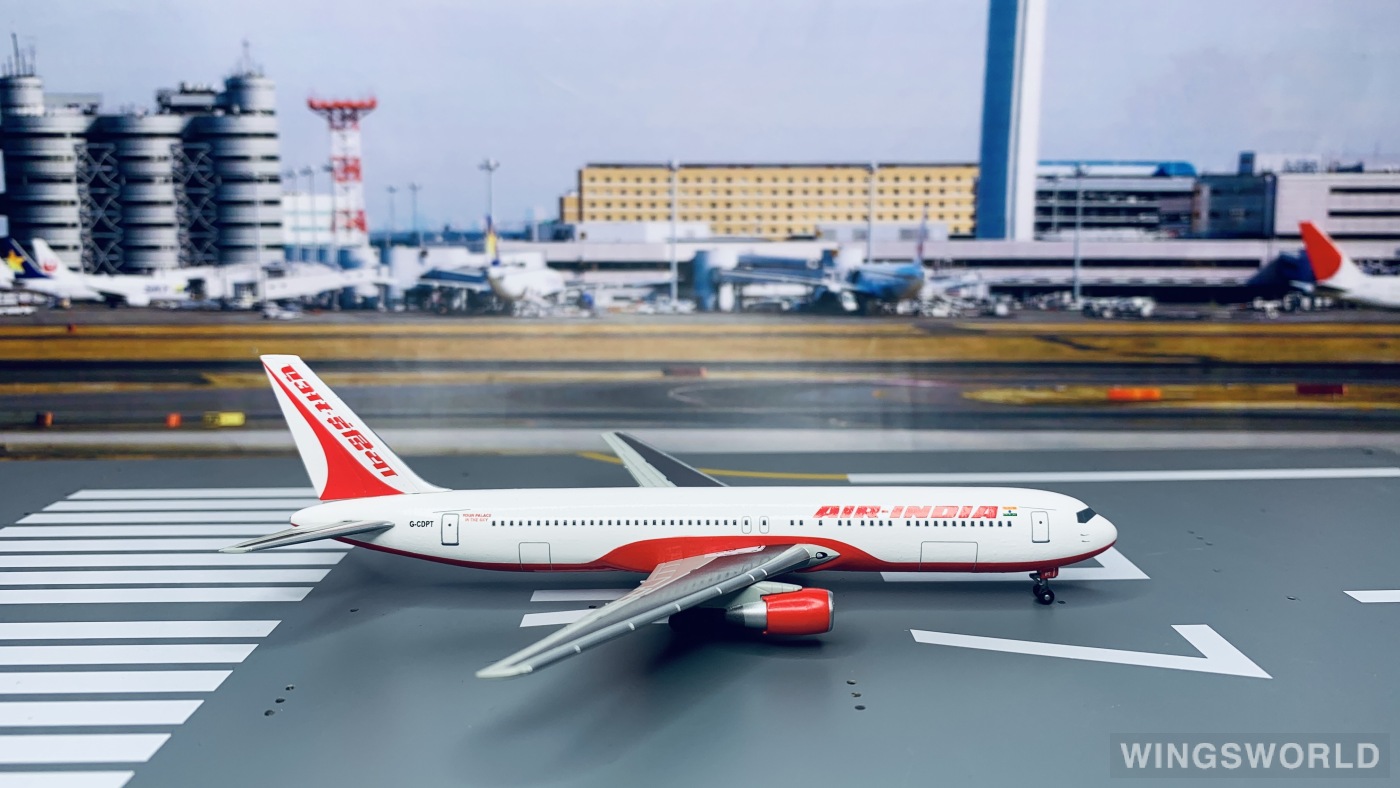 Dragon Models 1:400 55278 Air India 印度航空 Boeing 767-300 G-CDPT
