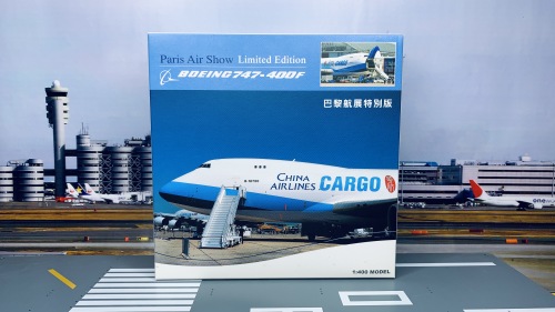 China Airlines 中华航空 Boeing 747-400 B-18720 巴黎航展特别版 55989 Dragon Models 1:400