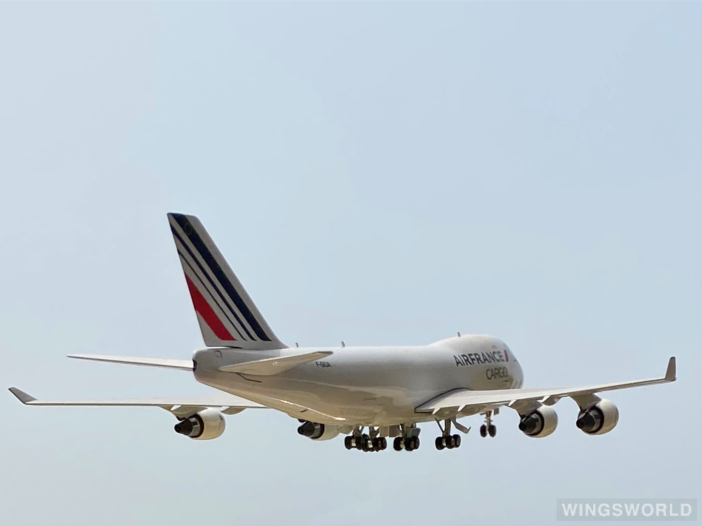 Phoenix 1:400 PH10852 Air France 法国航空 Boeing 747-400 F-GIUA