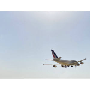 Air France 法国航空 Boeing 747-400 F-GITH 2009s colors. With rolling gears. PH10388 Phoenix 1:400