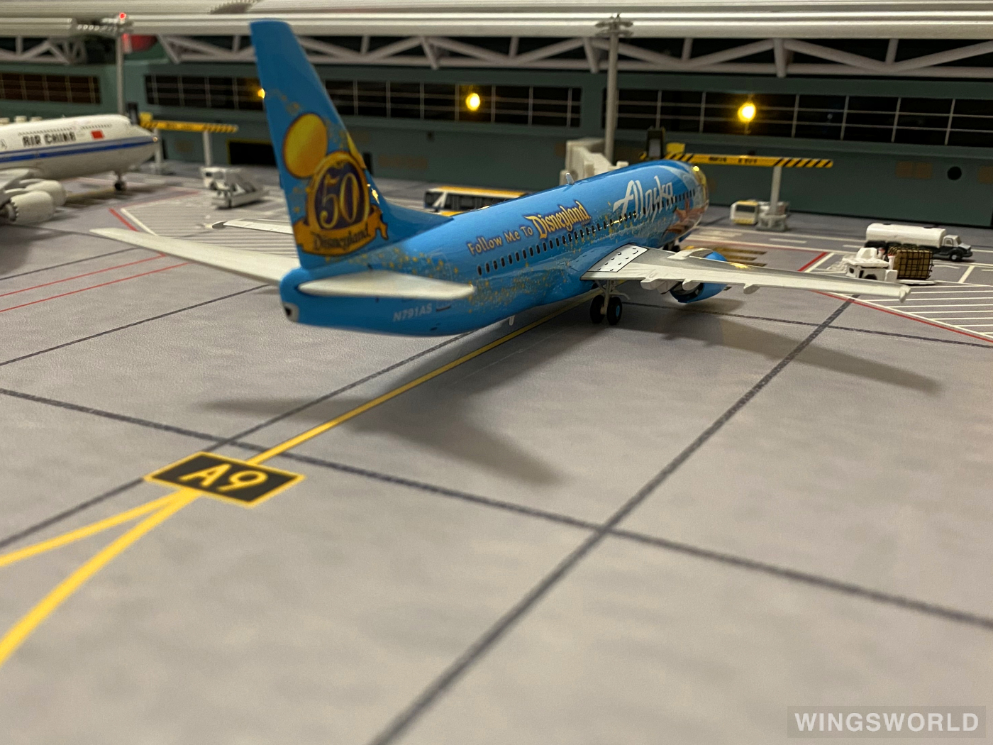 Phoenix 1:200 PH2N791AS Alaska Airlines 阿拉斯加航空 Boeing 737-400 N791AS